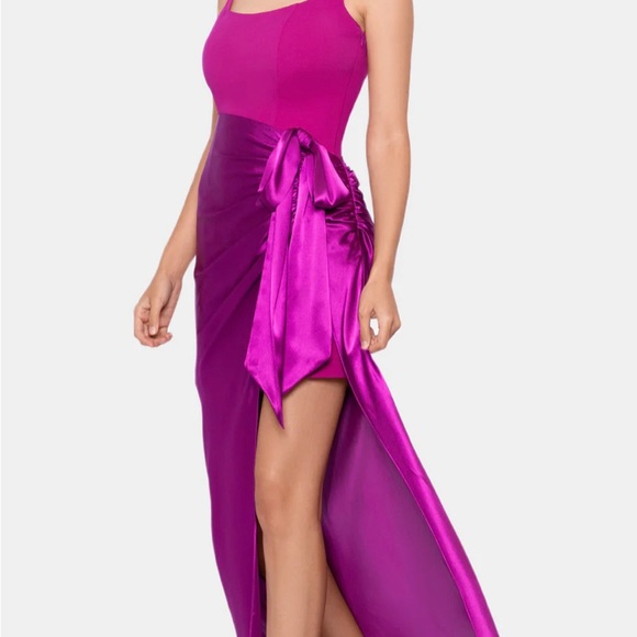 NWT Betsy and Adam Fuchsia gown from Lord and Taylor. - Picture 3 of 3